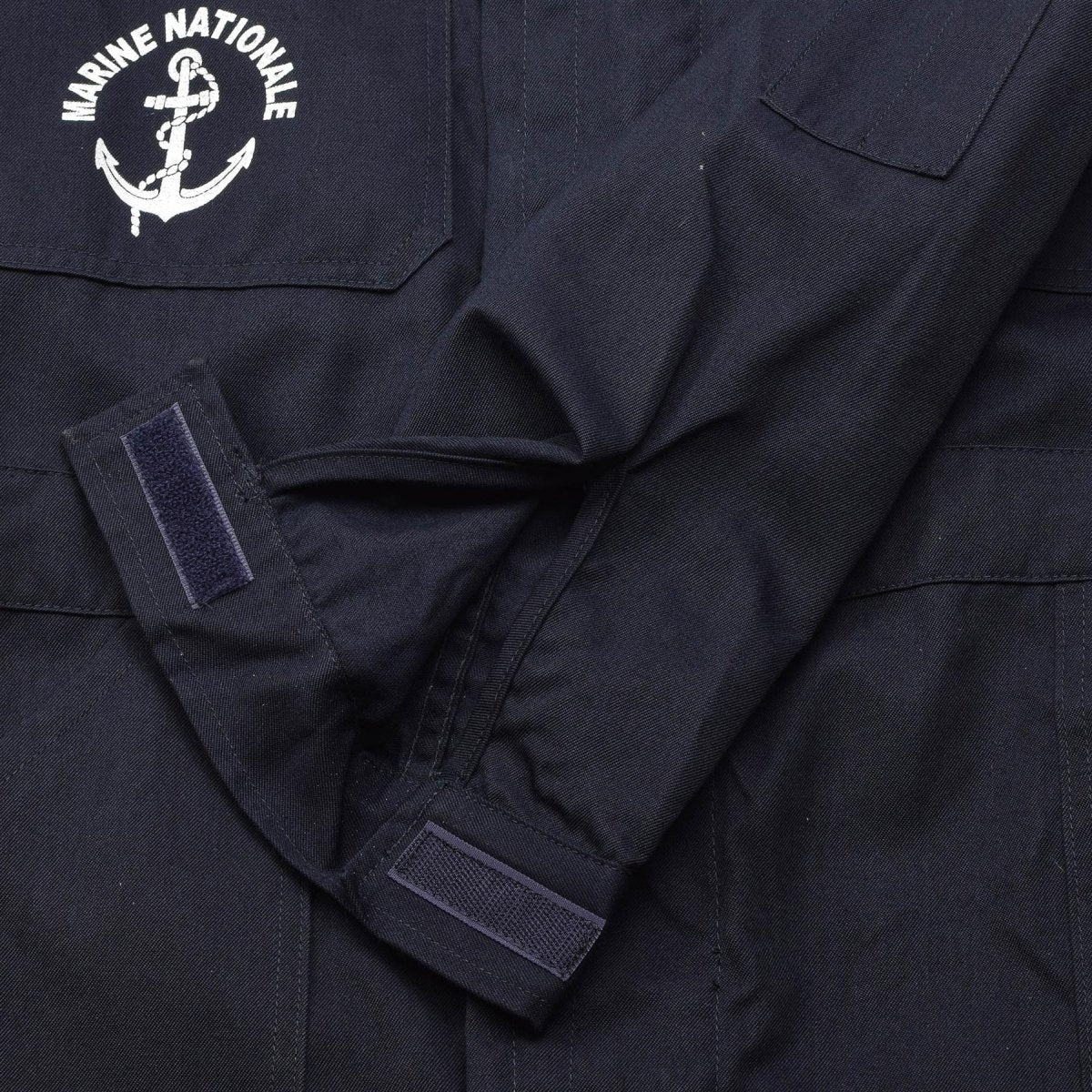 Genuine French navy coverall thermostable marine jumpsuit solid dark blue NEW