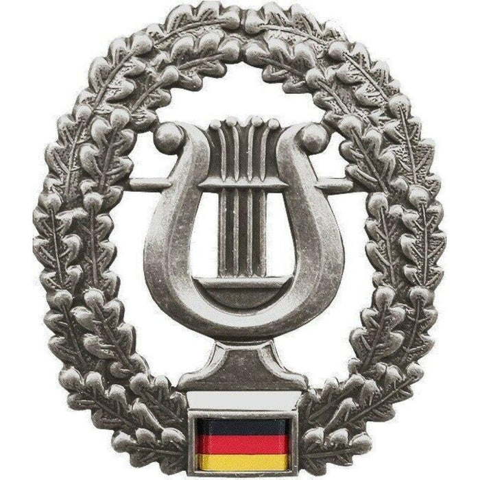 Echtes Baskenmützenabzeichen der Bundeswehr, Kokarde, Militärmusikdienst – GoMilitar