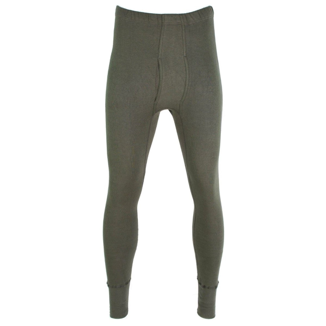 Pantalon de l'armée allemande authentique, caleçon long OD Olive, sous-vêtement pour temps froid, NEUF