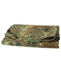 Véritable abri de l'armée allemande, demi-bâche, toile imperméable, poteaux de tente, poncho