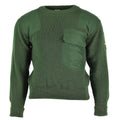 Original deutscher Truppenpullover, grüner Pullover, Militärausgabe, BDU-Pullover, NEU