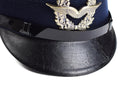 Genuine German army visor cap. Air forces military peaked hat luftware NEW