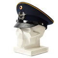 Genuine German army visor cap. Air forces military peaked hat luftware NEW