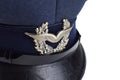 Genuine German army visor cap. Air forces military peaked hat luftware NEW