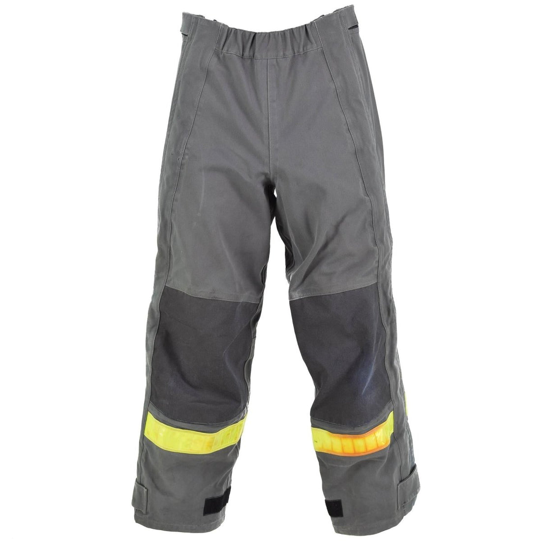 Genuine German grey protection pants heat resistant aramid bib and braces