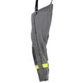 Genuine German grey protection pants heat resistant aramid bib and braces
