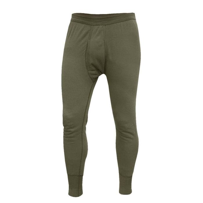 Echte deutsche Militär-Thermo-Unterhose, Winter-Baumwollhose, Oliv-Überschuss, NEU – GoMilitar