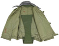 Genuine Hungarian army quilted jacket M65 fur collar Warm winter warm parka NEW