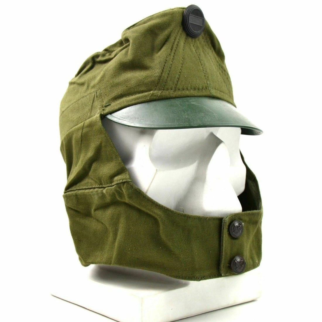Echte ungarische Feldmütze der Armee, Schirmmütze, Militärmütze, Abzeichen