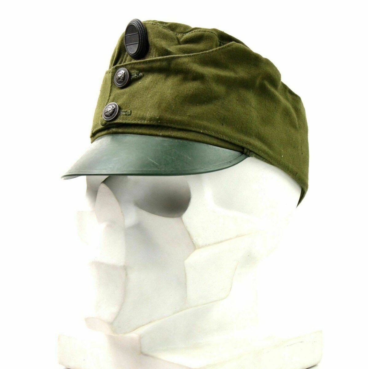 Echte ungarische Feldmütze der Armee, Schirmmütze, Militärmütze, Abzeichen