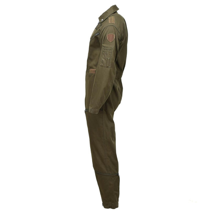 Véritable combinaison de vol pour équipage italien, combinaison militaire, combinaison olive pour mécanicien - GoMilitar