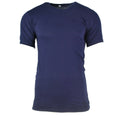 Genuine Italian army navy T-Shirt blue cotton shirt short sleeves military NEW