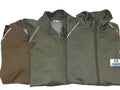 Veste de survêtement d'entraînement de l'armée italienne authentique, veste de sport militaire vintage