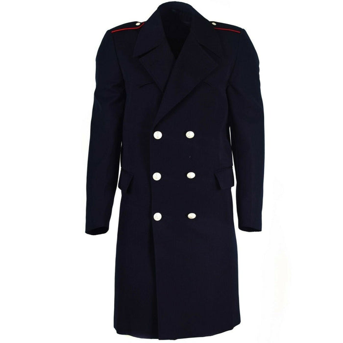 Cappotto lungo della polizia militare italiana autentico, trench lungo dei carabinieri con fodera - GoMilitar