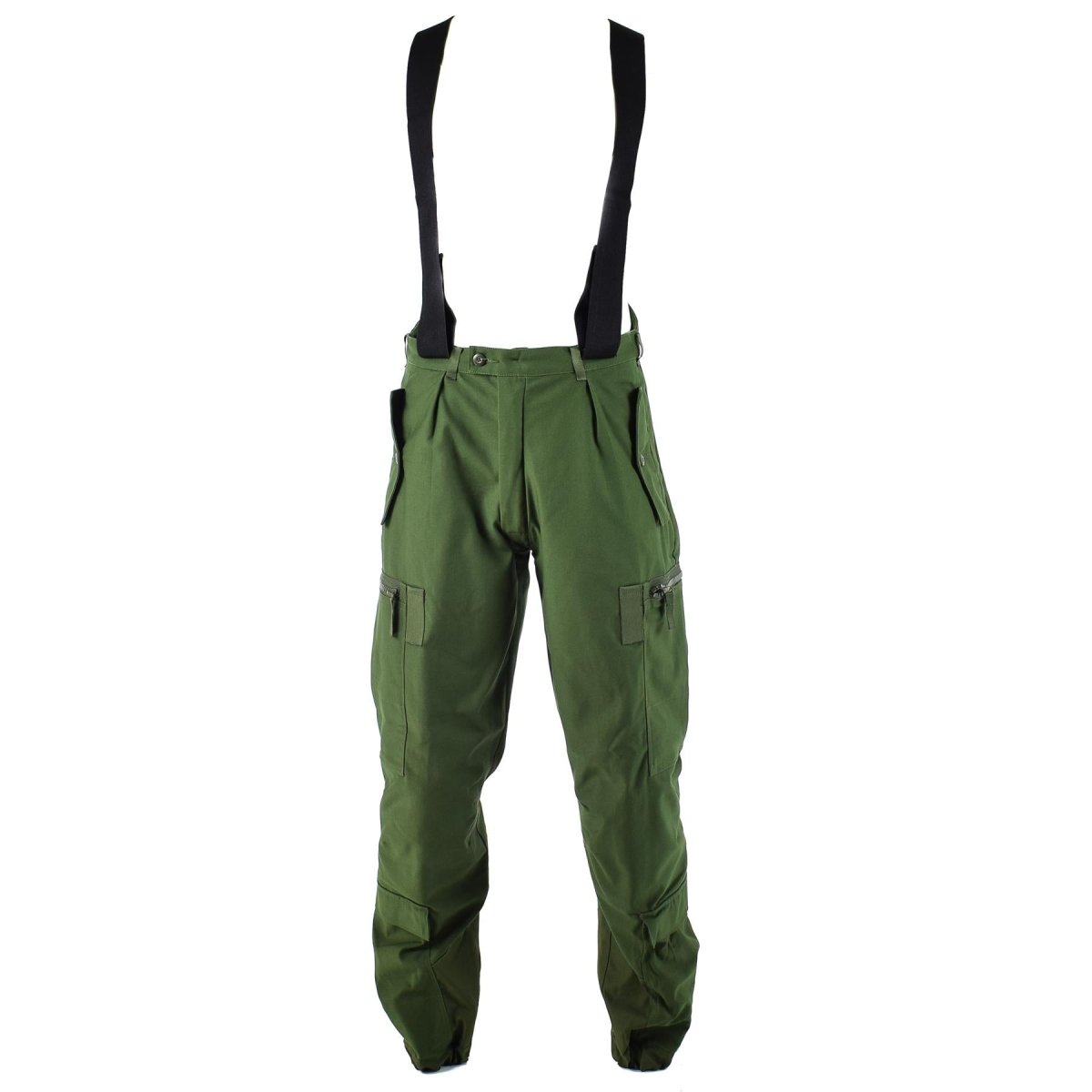 Pantalon de tanker thermique suédois authentique m90 Pantalon BDU olive avec bretelles NEUF