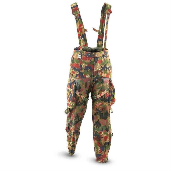 Echte Feldhose der Schweizer Armee M70 Switzerland Combat Camo Scharfschützenhose - GoMilitar