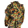 Echte Schweizer Armeejacke M70 Alpenflage Camo Scharfschützen-Kampfparka mit Kapuze