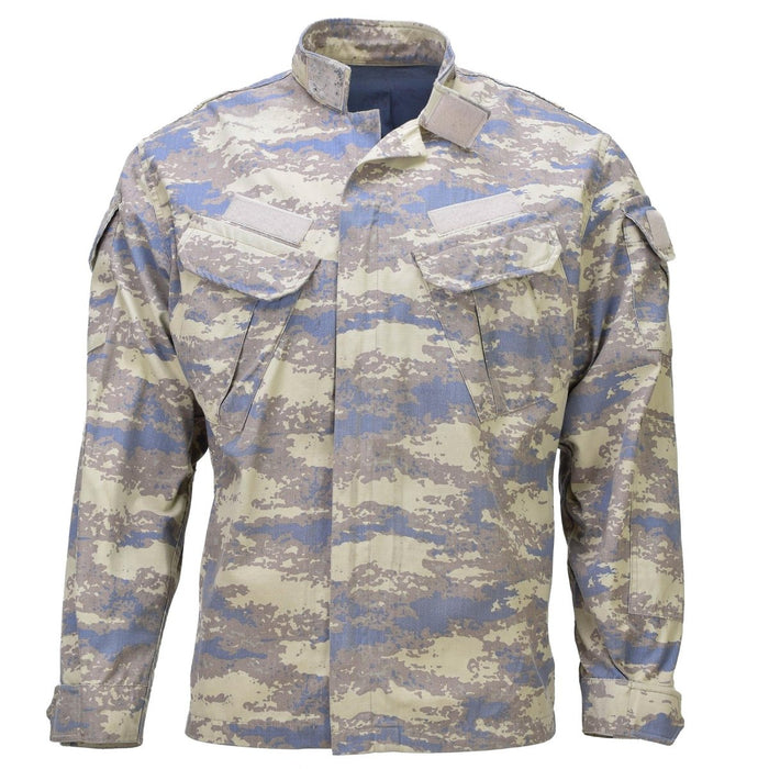 Echte türkische Militäruniformjacke Air Force Strapazierfähiges RipStop M2018 Camo – GoMilitar