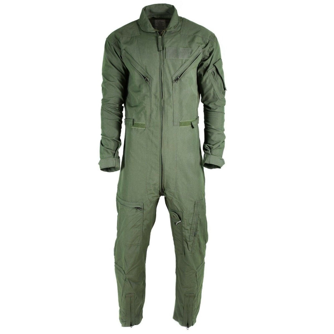 Tuta da volo autentica dell'esercito americano USAF CWU-27/P Tuta da volo verde nomex resistente al fuoco