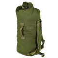 Original US Army Seesack, groß, olivgrün, Militärsack aus Segeltuch, Seesack