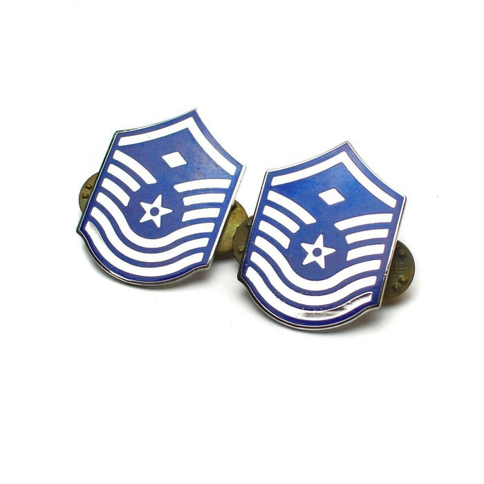 Distintivo militare di prima classe con stemma del sergente maggiore dell'esercito americano autentico - GoMilitar