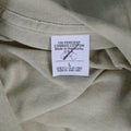 Genuine US army T-shirt Khaki combed cotton shirt short sleeves military NEW
