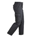 Pantalon cargo BDU de style armée allemande, pantalon classique d'uniforme de combat durable noir