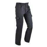 Pantalon cargo BDU de style armée allemande, pantalon classique d'uniforme de combat durable noir