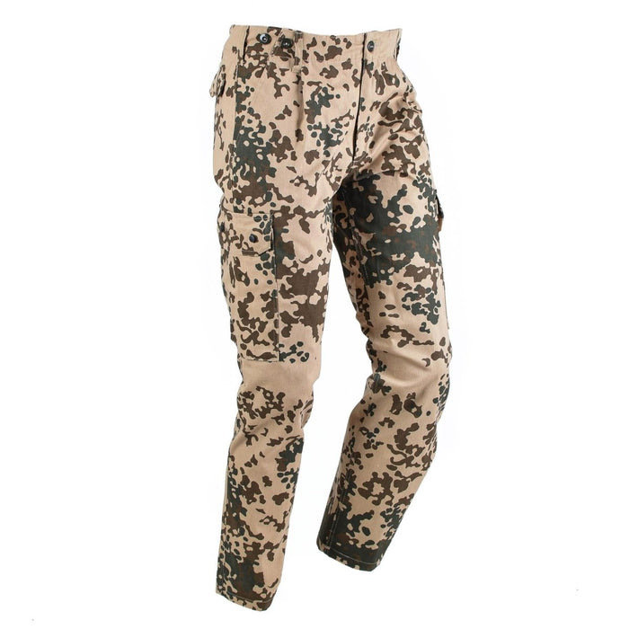 Feld-Cargohose im deutschen Militärstil, 3 Farben, BDU-Hose mit tropischem Tarnmuster, NEU – GoMilitar