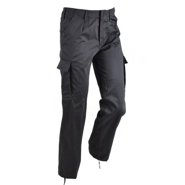 Deutsche Militär-Moleskin-Hose, robuste schwarze Kampfuniformhose, NEU – GoMilitar