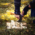 Grancefors Kubben Hand Hatchet 413 Acciotto in acciaio al carbonio Hickory Wood Hand