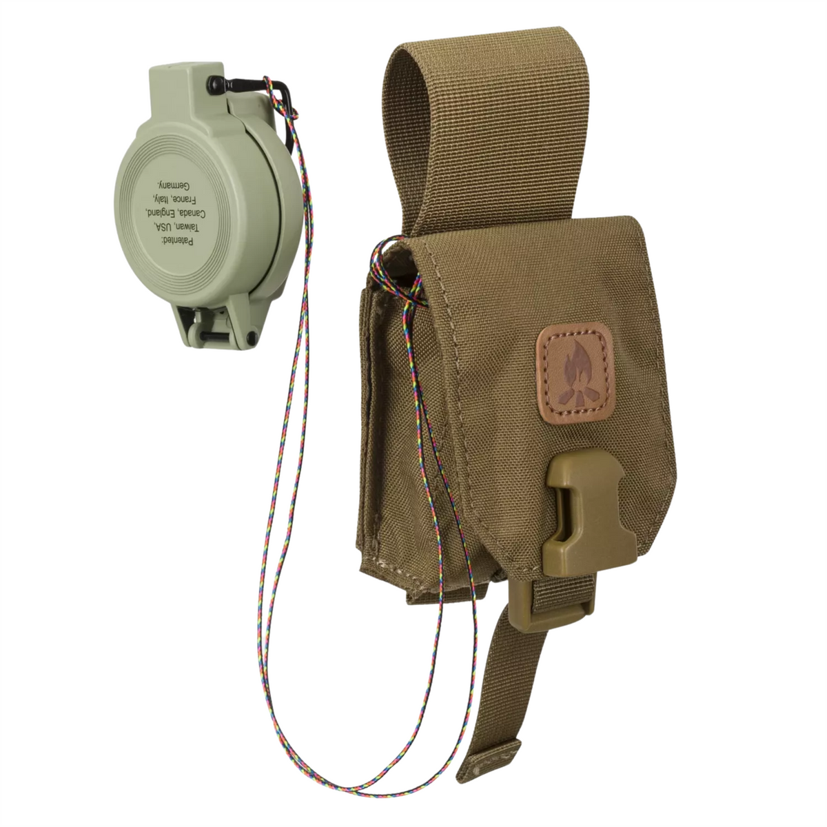 Custodia per bussola Helikon-Tex Cordura MOLLE PALS Accessori Linea Bushcraft