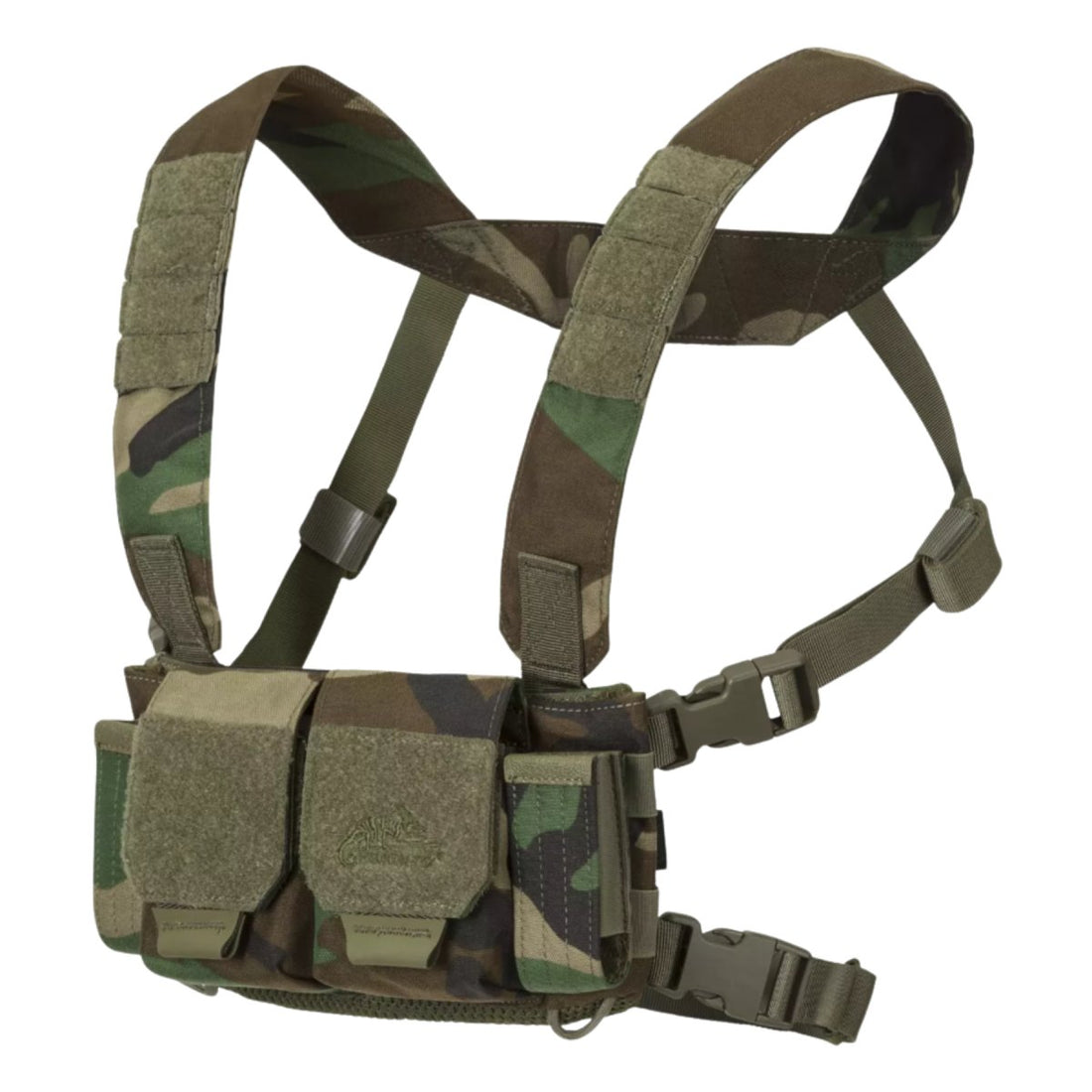 Helikon-Tex Competition Tactical Chest Rig VIS compatibile Woodland Camo