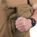 Zaino a tracolla Helikon-Tex EDC da 6,5 ​​litri in nylon cordura con trasporto nascosto nero urbano