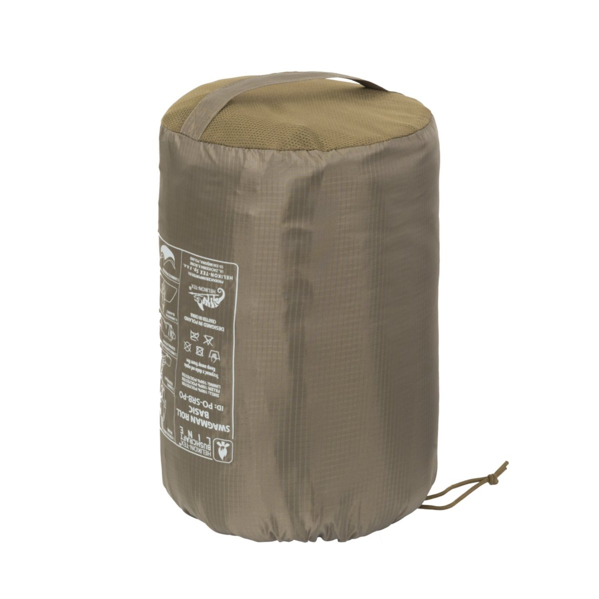 Helikon-Tex SWAGMAN ROLL Basic Poncho épais Rembourrage d'hiver Couverture Couette Noir