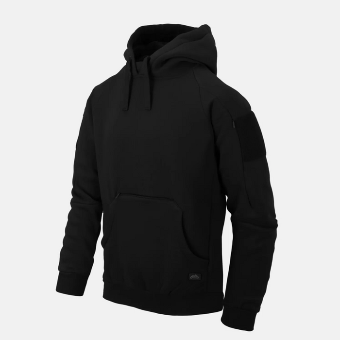 Helikon-Tex Urban Hoodie Lite Kangaroo Tactical Outdoor Cotton Blend Black - GoMilitar