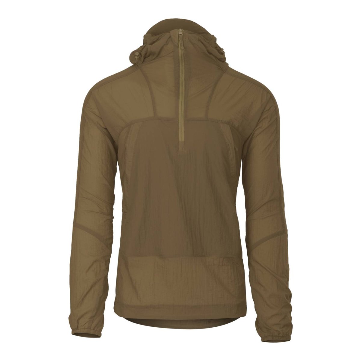 Helikon-Tex WINDRUNNER Anorak Jacket Adjustable Bottom Hood Woodland Camo