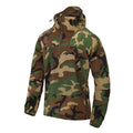 Helikon-Tex WINDRUNNER Anorak Jacket Adjustable Bottom Hood Woodland Camo
