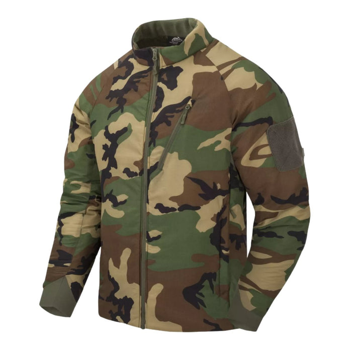 Helikon - Giacca Tex Wolfhound Isolamento Climashield Windpack Woodland Camo - GoMilitar