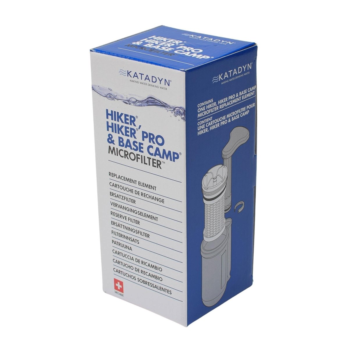 Katadyn Hiker Pro Water Filter Cartidge Sostituzione set originale a lungo durata