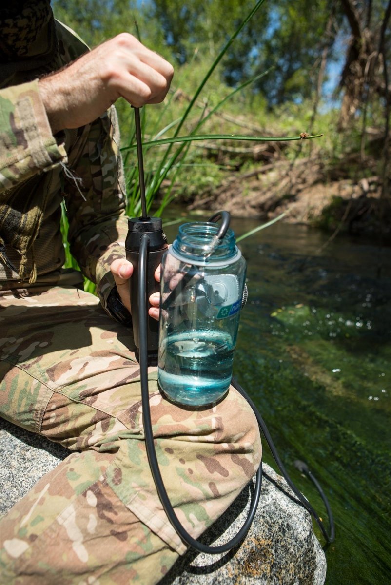 Katadyn Pocket Water Filter Tactical Camp Emergency Camp Purificazione Premium