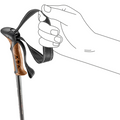LEKI Khumbu Lite Trekking Poles Pair 100-135cm Adjustable Hiking Lightweight