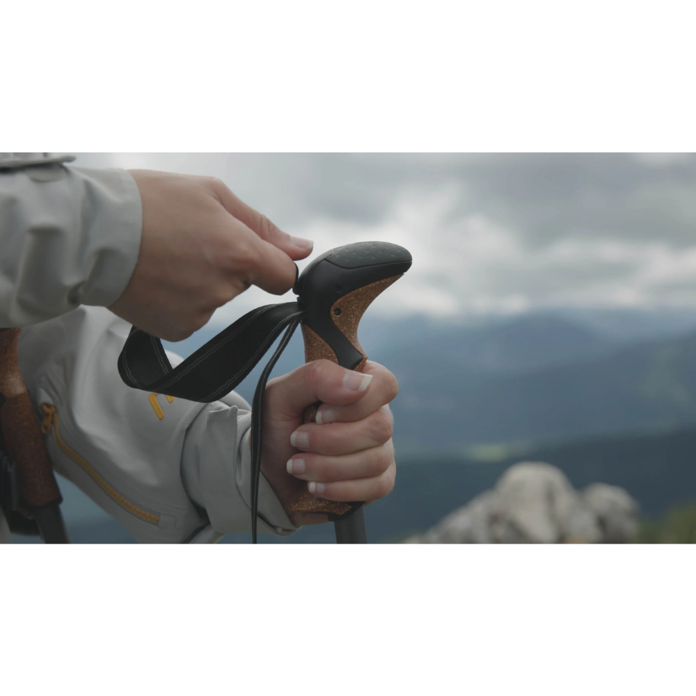 LEKI Khumbu Lite Trekking Poles Pair 100-135cm Adjustable Hiking Lightweight