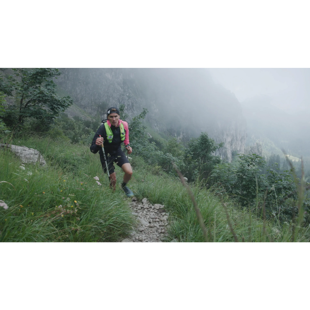LEKI Ultratrail FX.One Bâtons de Trail Carbone Pliables 130cm 4 Sections