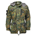 Leo Kohler military ripstop smock jacket flecktarn camouflage tactical cordura