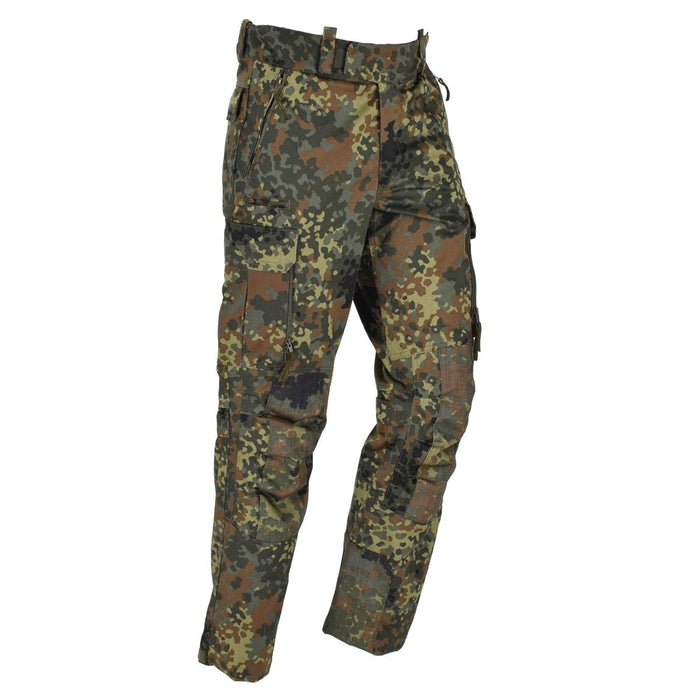 Leo Kohler Scharfschützen-Taktikhose, Feldtruppen, Streitkräfte, Rip-Stop-Flecktarn-Camouflage – GoMilitar