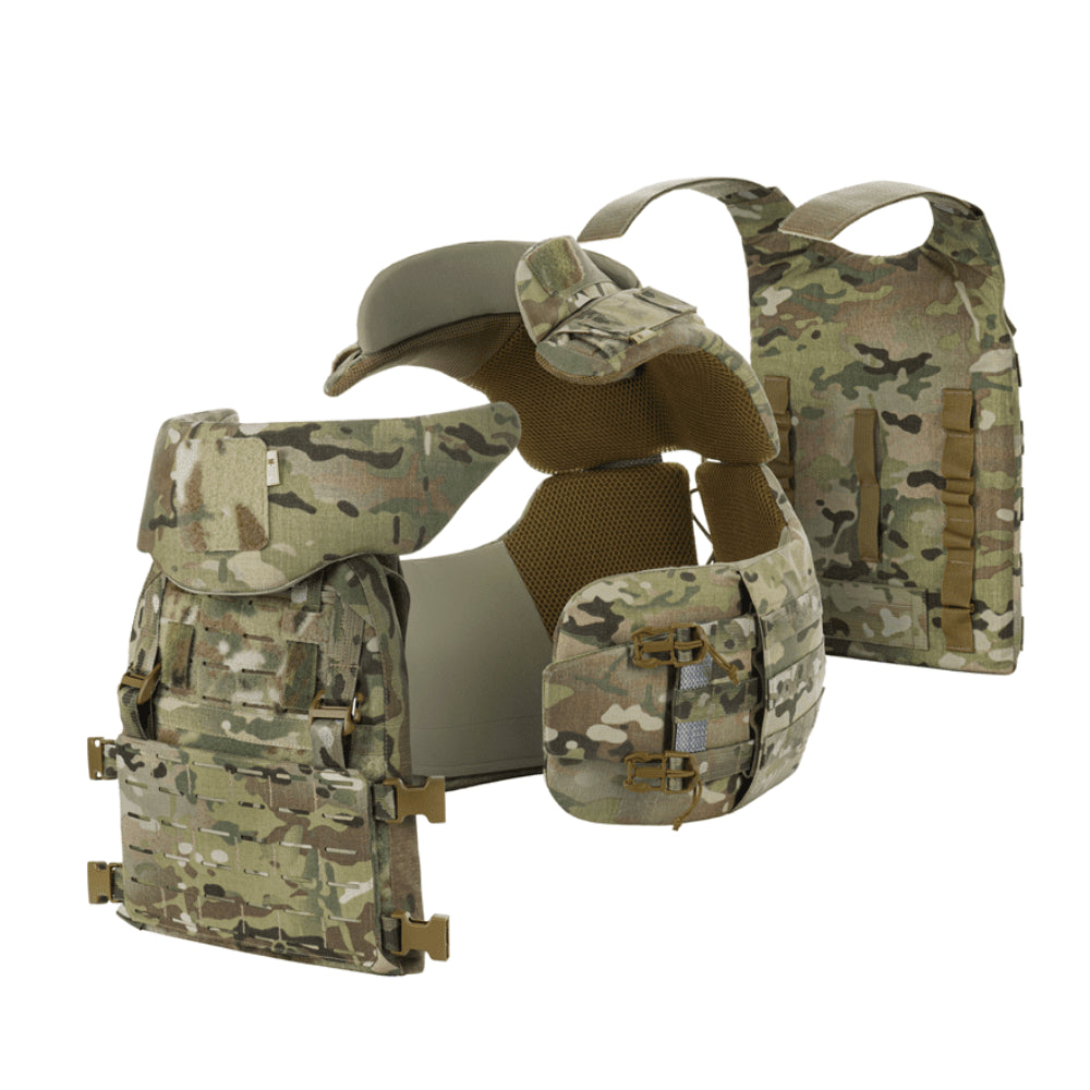 M-TAC Corset Elite Taktischer Plattenträger MOLLE Quick Release MTP Camo
