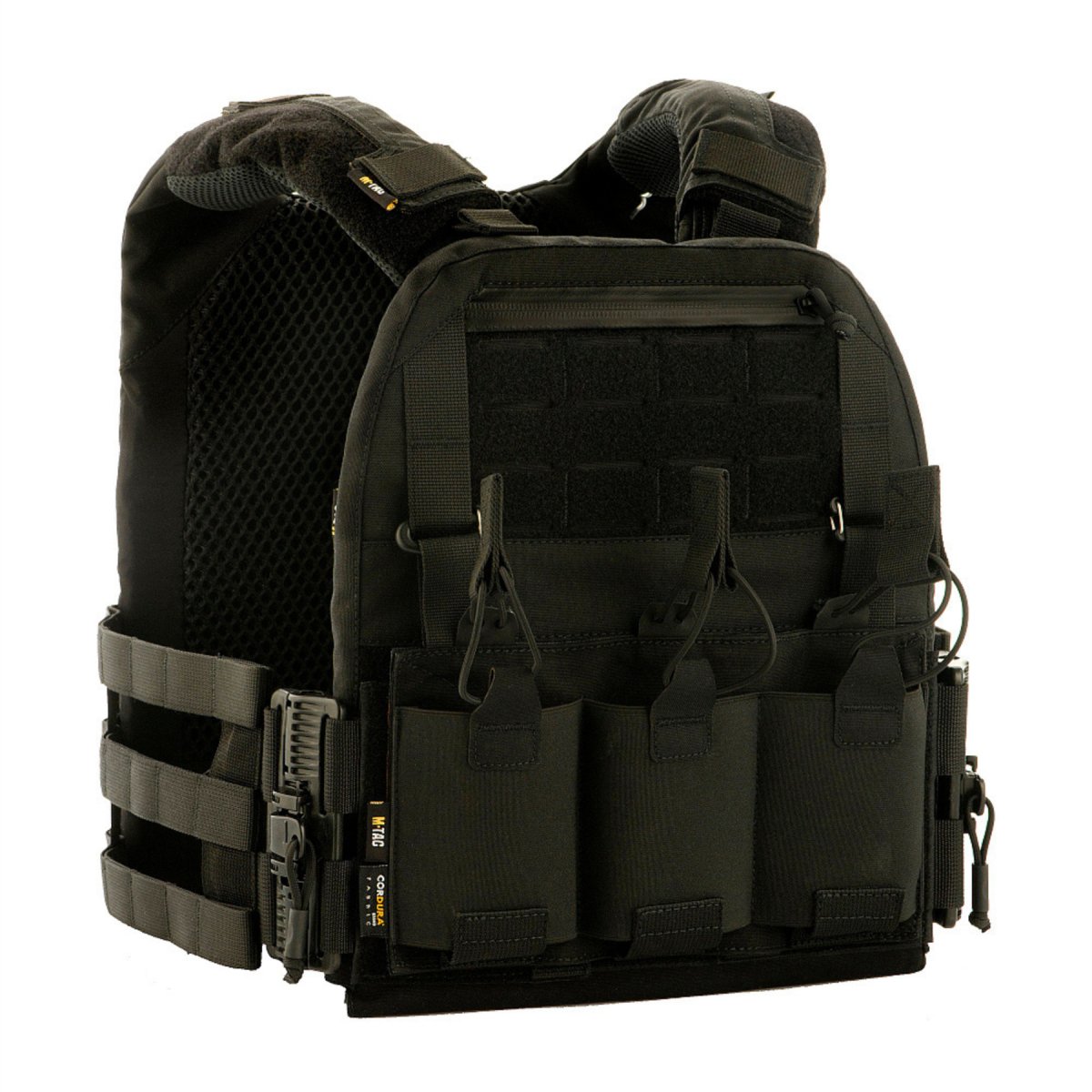 M-TAC Cuirass QRS Tactical Plate Carier Cordura Quick Release System Schwarz