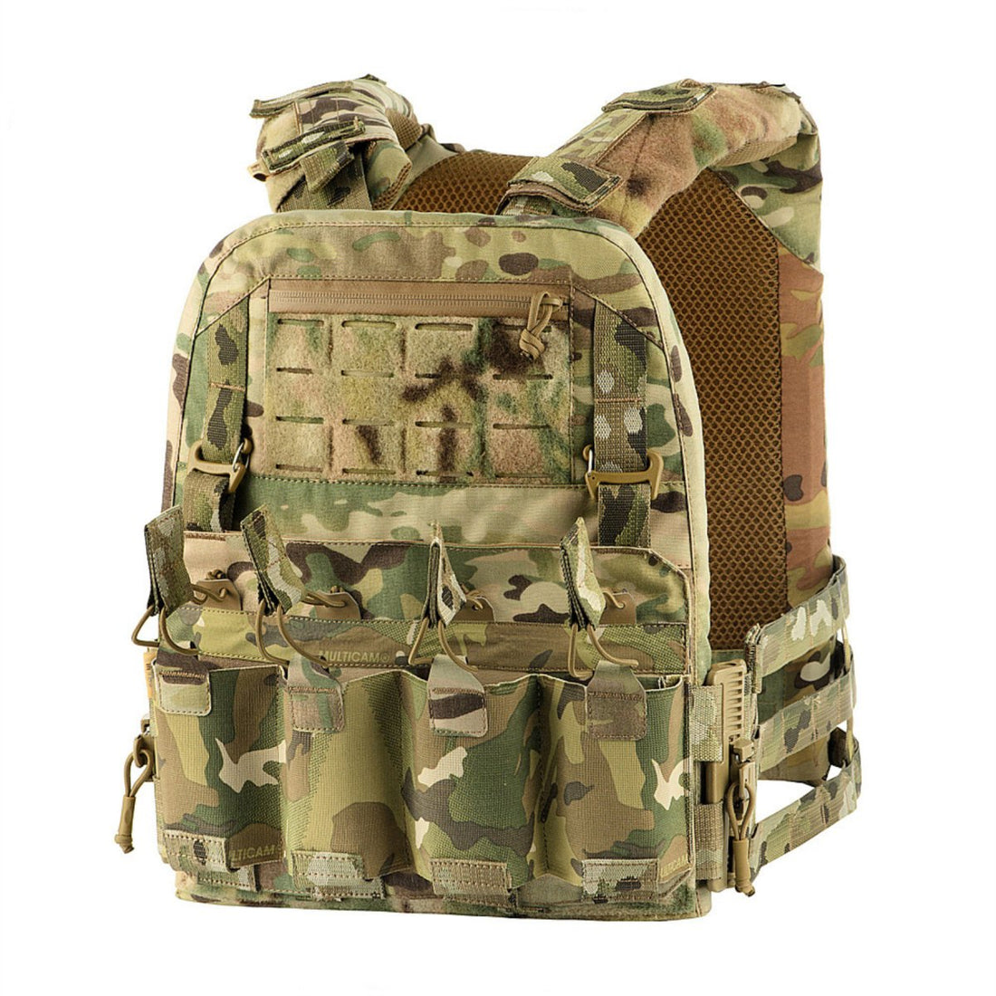 M-TAC Cuirass QRS Tactical Plate Carier Cordurda Quick Release System MTP Camo