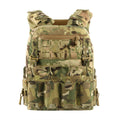 M-TAC Cuirass QRS Tactical Plate Carier Cordurda Quick Release System MTP Camo